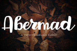Abermad Brings Warm Script Typography to Editorial Design