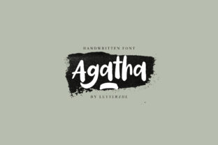 Agatha: A Handwritten Font for Editorial Warmth and Character