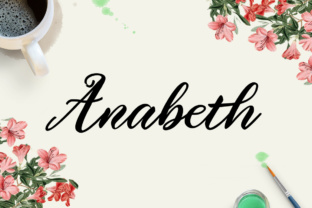 Anabeth: A Handcrafted Script Font for Makers and Sellers