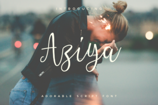 Aziya: A Calligraphy Typeface with a Modern Digital Voice