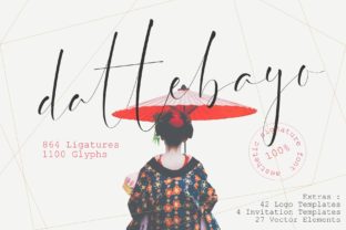 Dattebayo: A Web Designer's Review of This Elegant Script Typeface