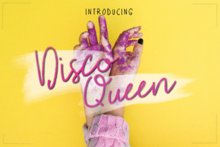 Disco Queen Font Review: A Script Typeface Built for Campaign Attention