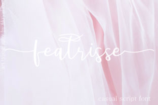 Featrisse: A Script Typeface for Elegant Editorial Design