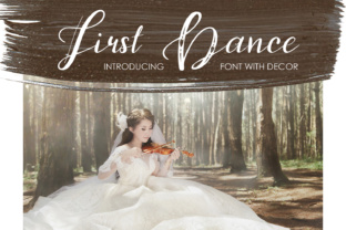 First Dance: A Script Font with Rural Charm for Campaigns