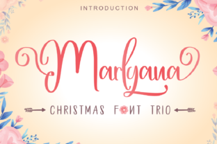 Happy Marlyana TrioFamily: A Handwritten Font for Editorial Design
