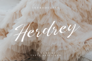 Herdrey: A Script Font That Brings Elegance to Campaign Design
