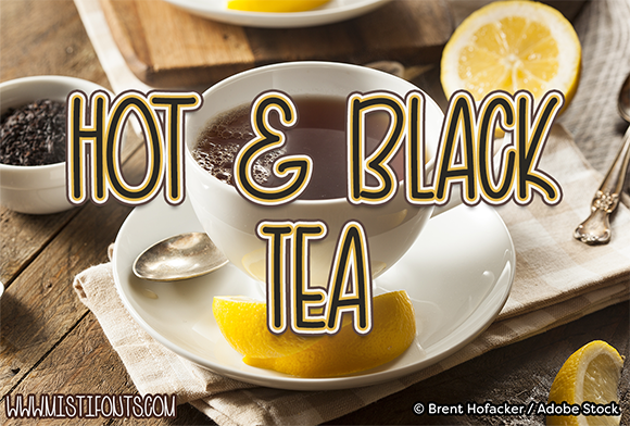 Hot and Black Tea Typeface Brings Handwritten Warmth to Branding