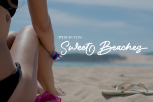 How Sweet Beaches Typeface Gave My Candle Brand a Polished Look