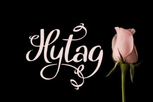 Hytag: A Handwritten Typeface for Handmade Products