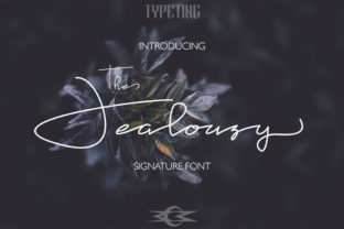 Jealousy Font: A Signature Script for Web Design Projects