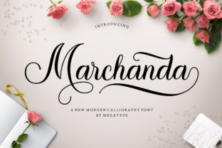 Marchanda Font Review: An Elegant Script for Modern Branding