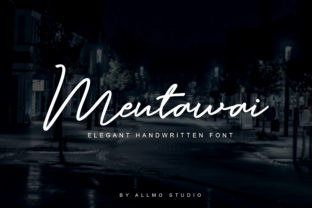 Mentawai: A Script Font for High-Impact Visual Marketing