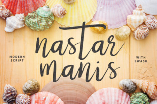 Nastar Typeface: A Script Font Trio for Editorial Design and Content Branding