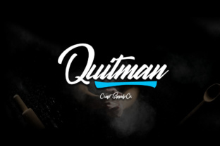Quitman: A Brush Script That Sharpens Your Campaign Message