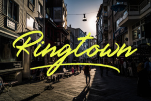 Ringtown: A Handwritten Font with Signature Style for Editorial Design