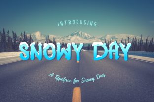 Snowy Day Brings Hand-Drawn Warmth to Editorial Design