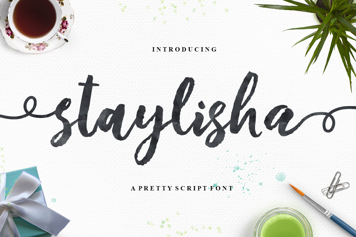 Staylisha Script: The Handbrushed Font That Changed My Brand