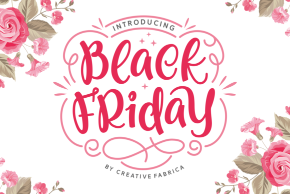 Why Black Friday Brings Playful Character to Editorial Font Choices